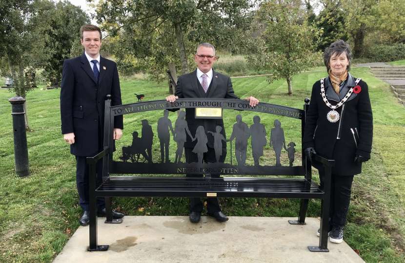 bench unveiling