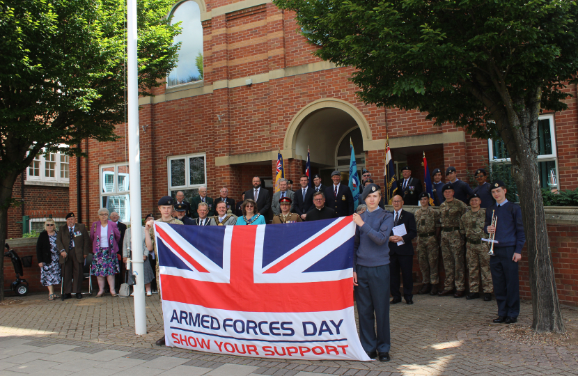 armed forces flag week